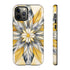 Sunshine Bloom Mosaic - Impact Resistant Phone Case iPhone 12 Pro Glossy